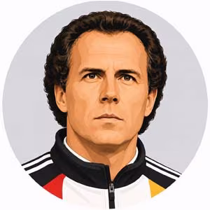 Franz Beckenbauer portrait