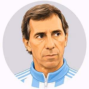 Carlos Bilardo portrait