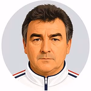 Brian Clough portrait
