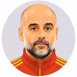 Pep Guardiola portrait