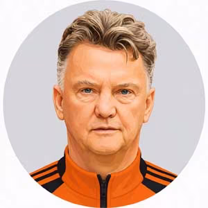 Louis van Gaal portrait