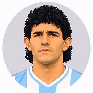 Jorge Burruchaga portrait