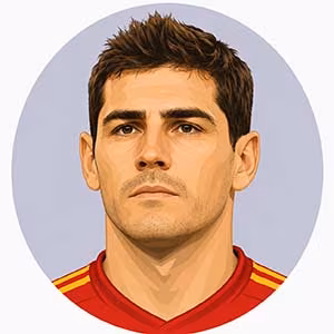 Iker Casillas portrait