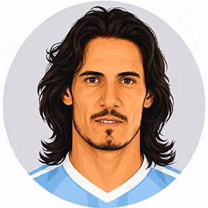 Edinson Cavani portrait