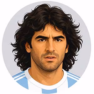 Mario Kempes portrait