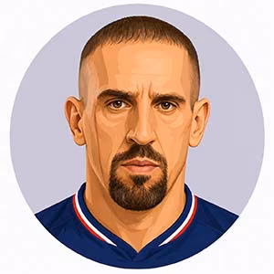 Franck Ribery portrait
