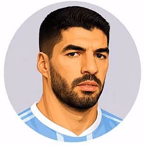 Luis Suarez portrait