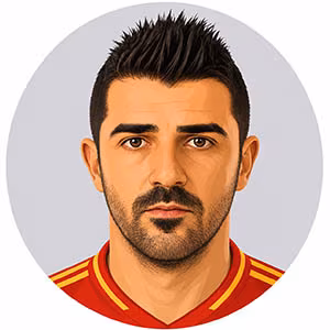 David Villa portrait